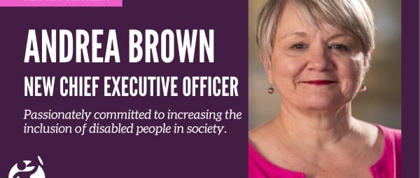 Disability Action announce Andrea Brown as new Chief Executive Officer