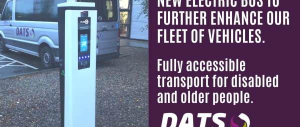 Exciting news! Our DATS service is getting an electric bus!
