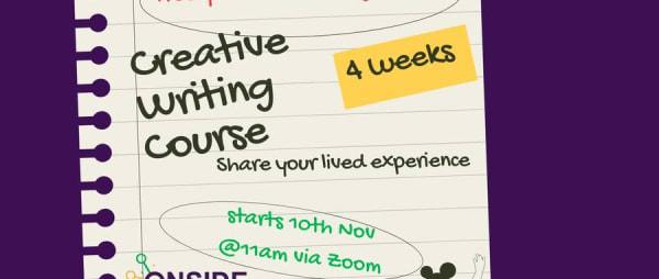 ONSIDE Four Week Creative Writing Course