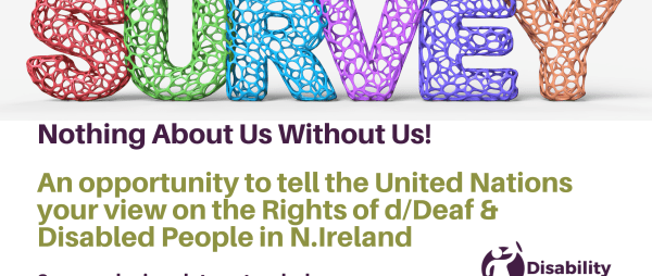 d/Deaf and Disabled People's Human Rights in N.Ireland - Share your views