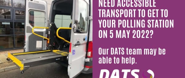 Need accessible transport to get to your Polling Station to vote?