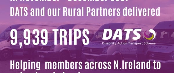 DATS 9,939 trips delivered in November - December 2021