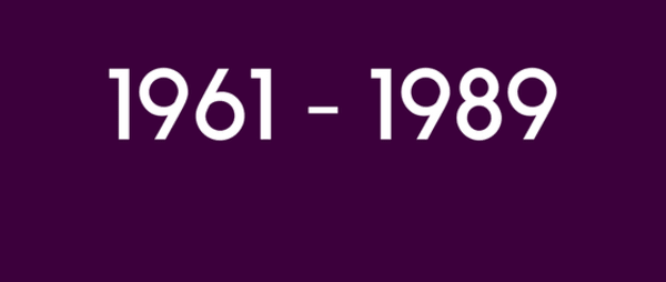 1961 - 1989