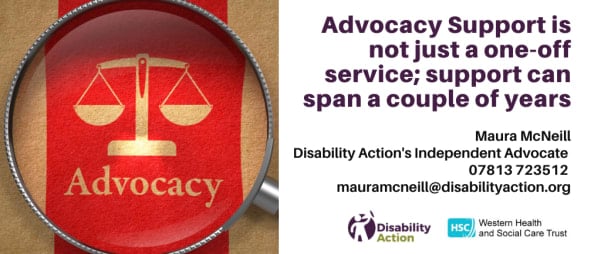Advocacy Support is not just a one-off service